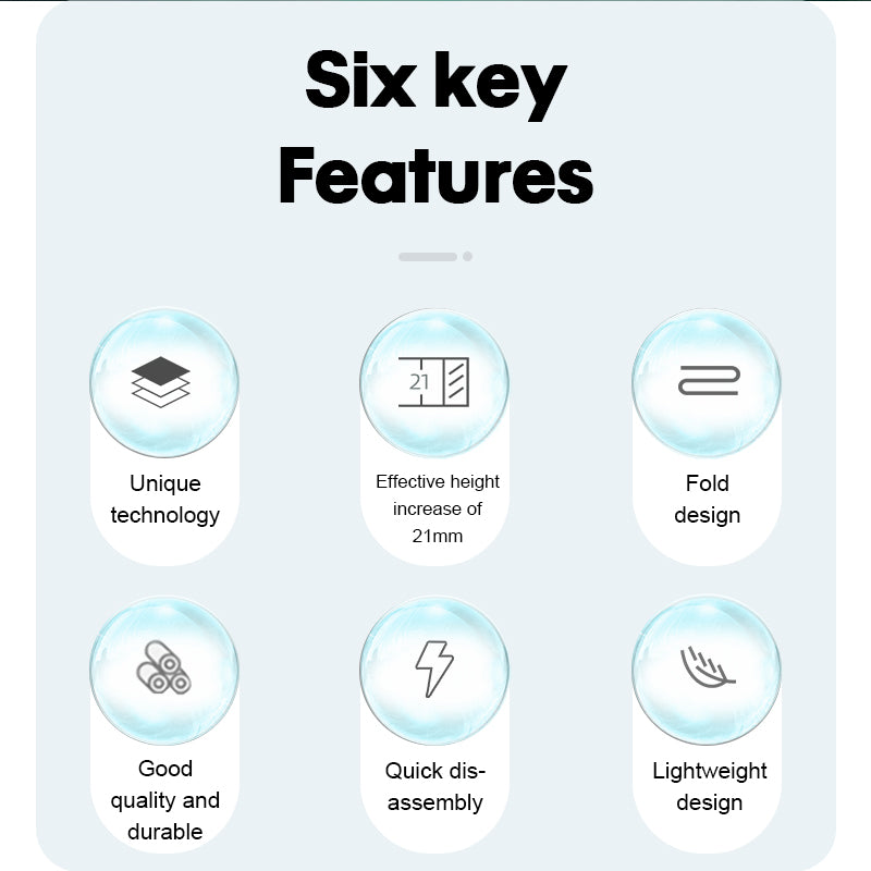 Foldable Landing Gear for DJI Mini 3 Pro – 21mm Height Extension for Safer Takeoff & Landing