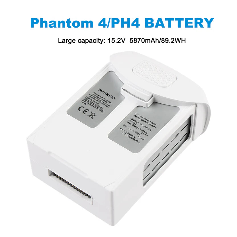 Phantom 4 Battery 5870mAh 15.2V High Capacity Replacement Battery