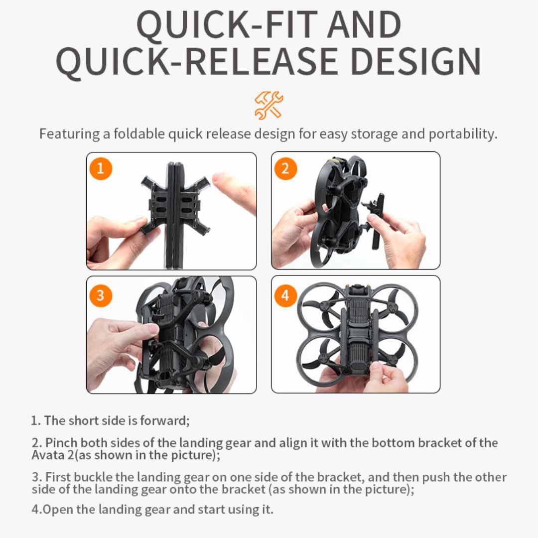 DJI AVATA 2 Extended Landing Gear