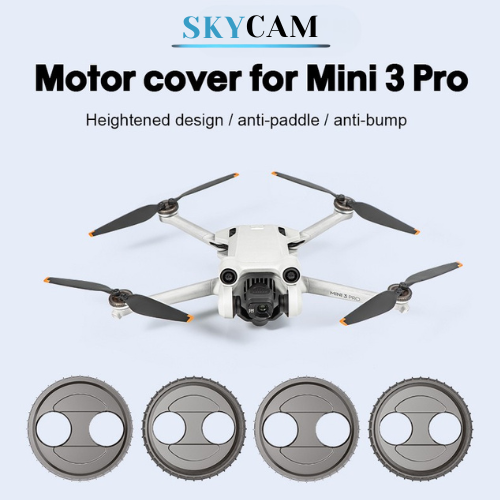 Motor Cover for DJI Mini 3 Pro – Waterproof, Dustproof, Heightened Anti-Scratch Propeller Protector