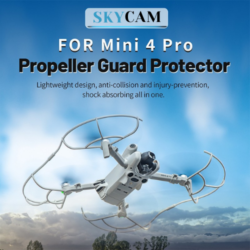 Propeller Guard for DJI Mini 4 Pro – Anti-Collision, Shock-Absorbing Safety Protector