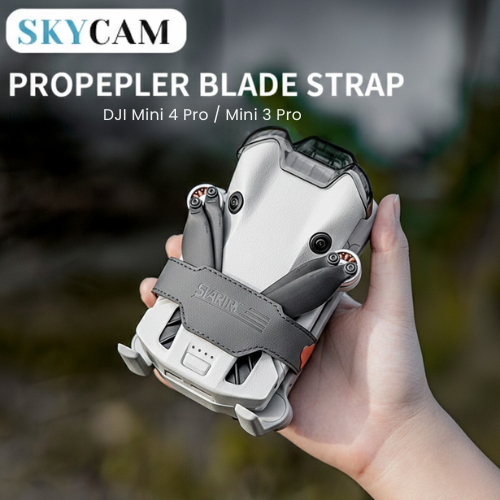 Propeller Holder Strap for Mini 4 Pro / Mini 3 Pro – Secure Blade Lock, Soft Protection, Travel-Ready Design