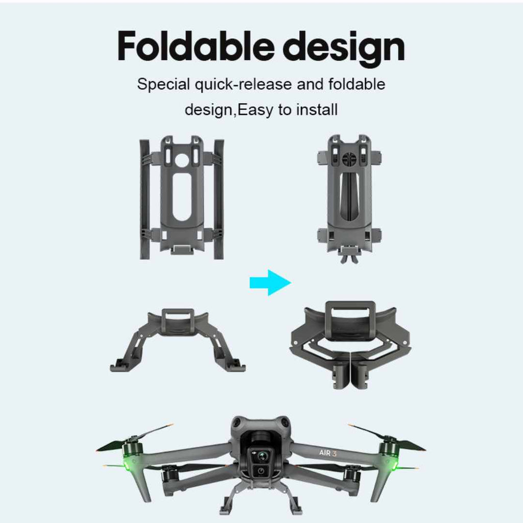 Extendable Landing Gear For Dji Air 3S