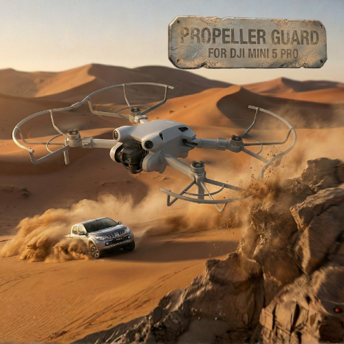 Propeller Guard for DJI Mini 5 Pro – Lightweight Anti-Collision Safety Protector for Indoor & Outdoor Flying