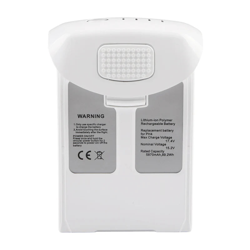 Phantom 4 Battery 5870mAh 15.2V High Capacity Replacement Battery