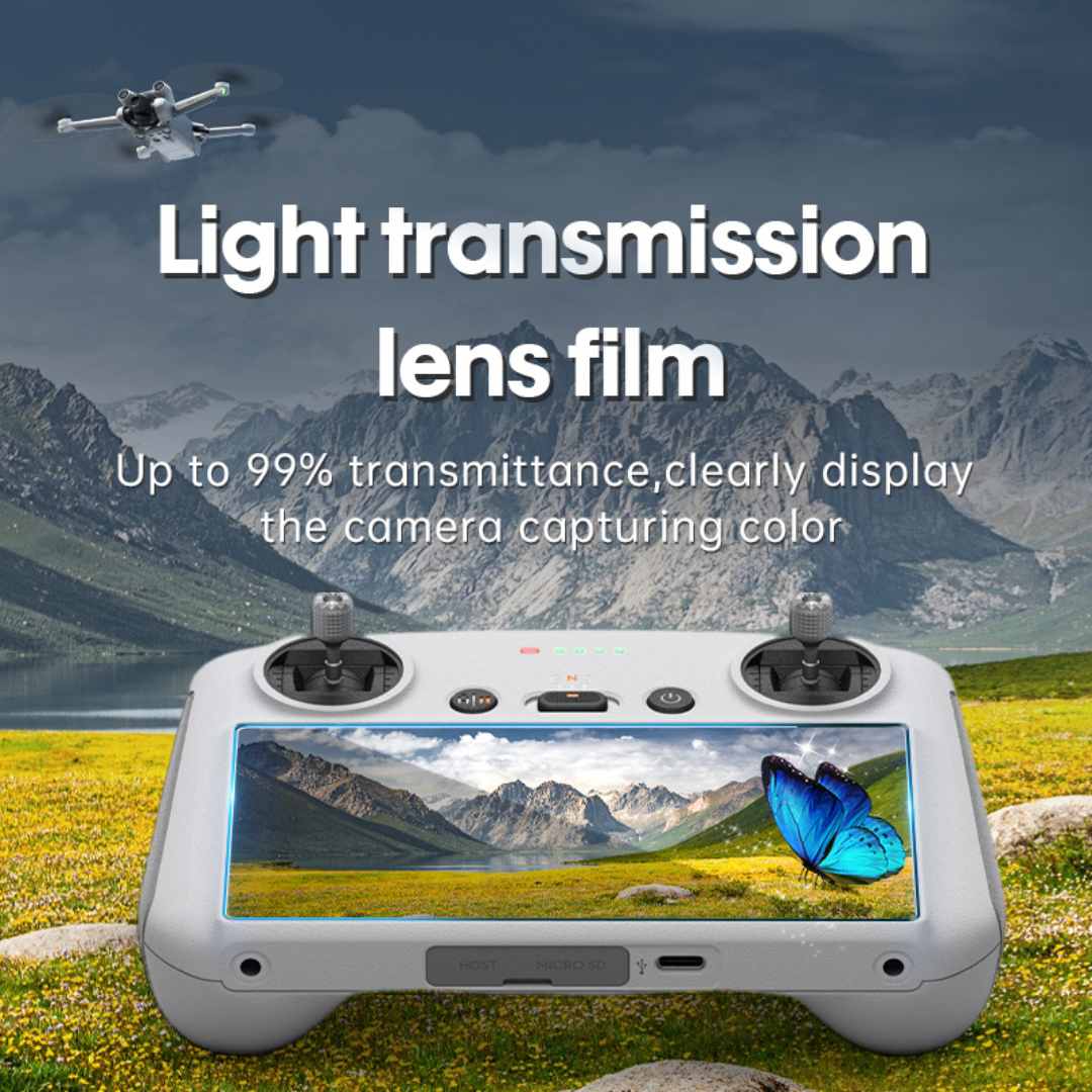 Tempered Glass Screen Protective Film for DJI RC and DJI RC 2 Remote Controller